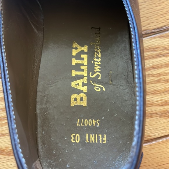 Bally Switzerland Leather Loafers UK 6.5/US 7.5 (American) Dark Brown - Picture 4 of 16